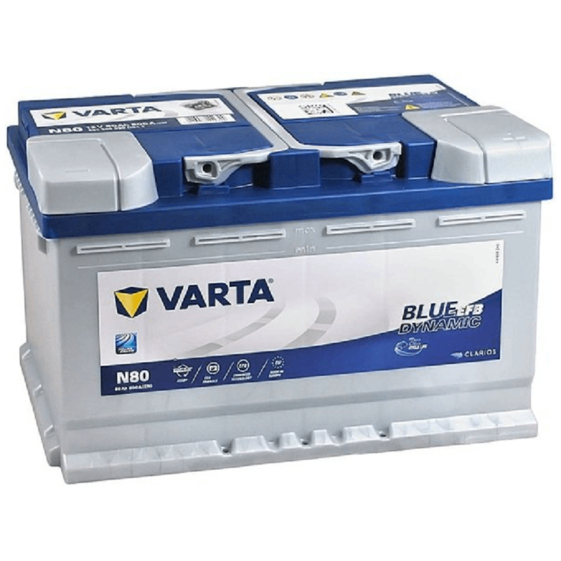 Akb   VARTA   80 AH  R      N80     EFB