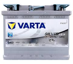 VARTA AGM Start Stop 60 AH D52 R