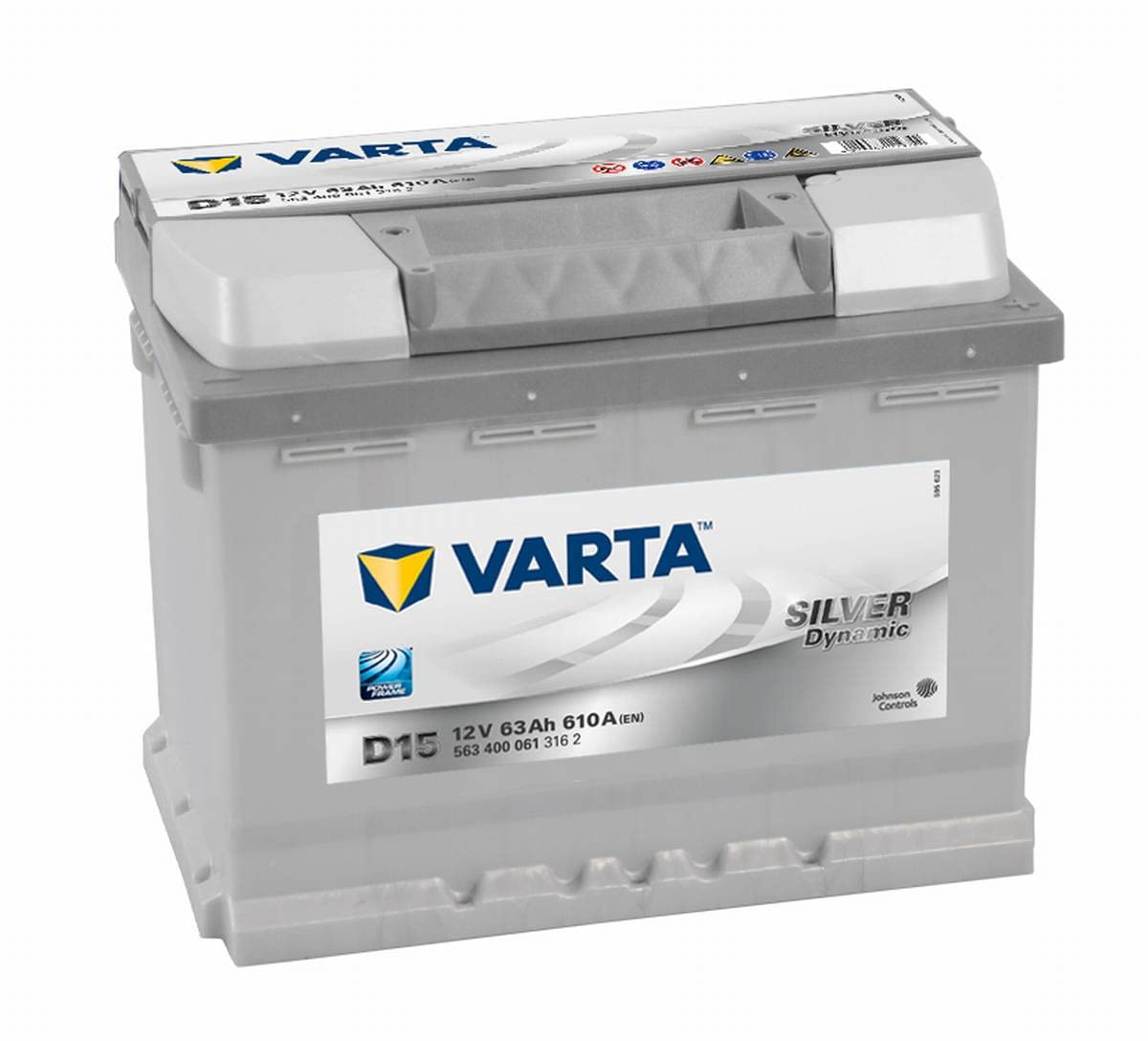 VARTA 63 AH D15 R  Silver Dynamic