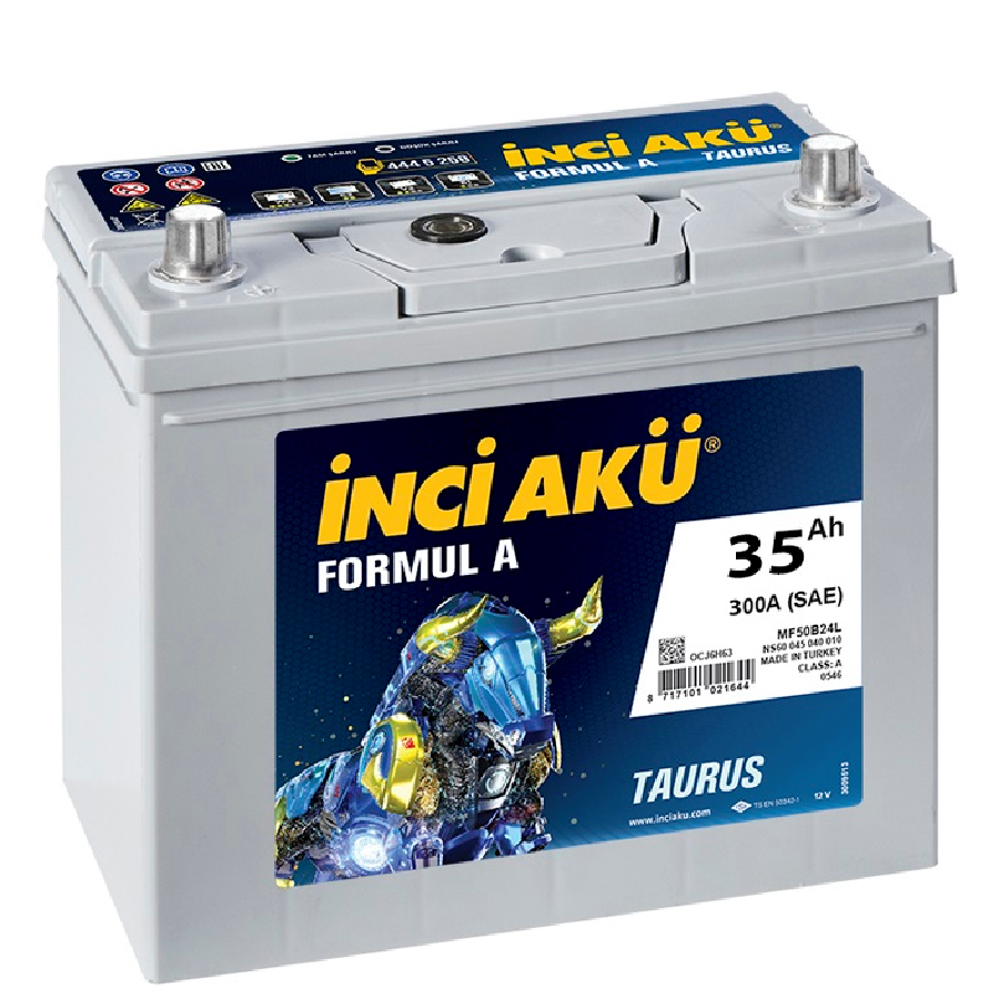 İNCİ AKÜ 35 Ah Asia FormulA R  1005333