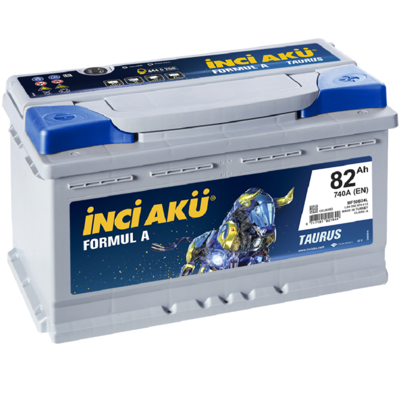 İNCİ AKÜ 82 Ah FormulA R  1002430