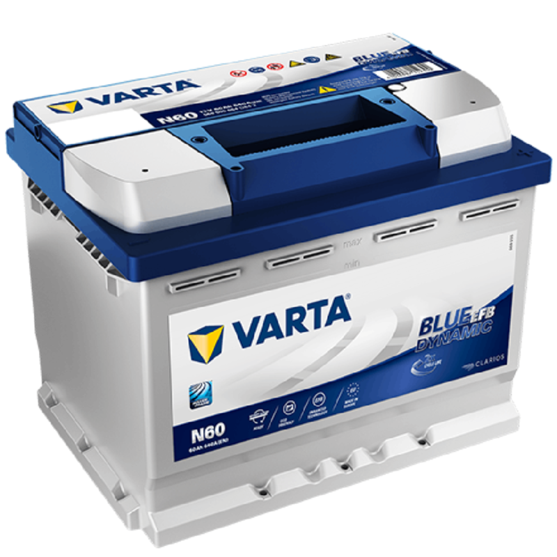 Akb   VARTA   60 AH  R      N60     EFB