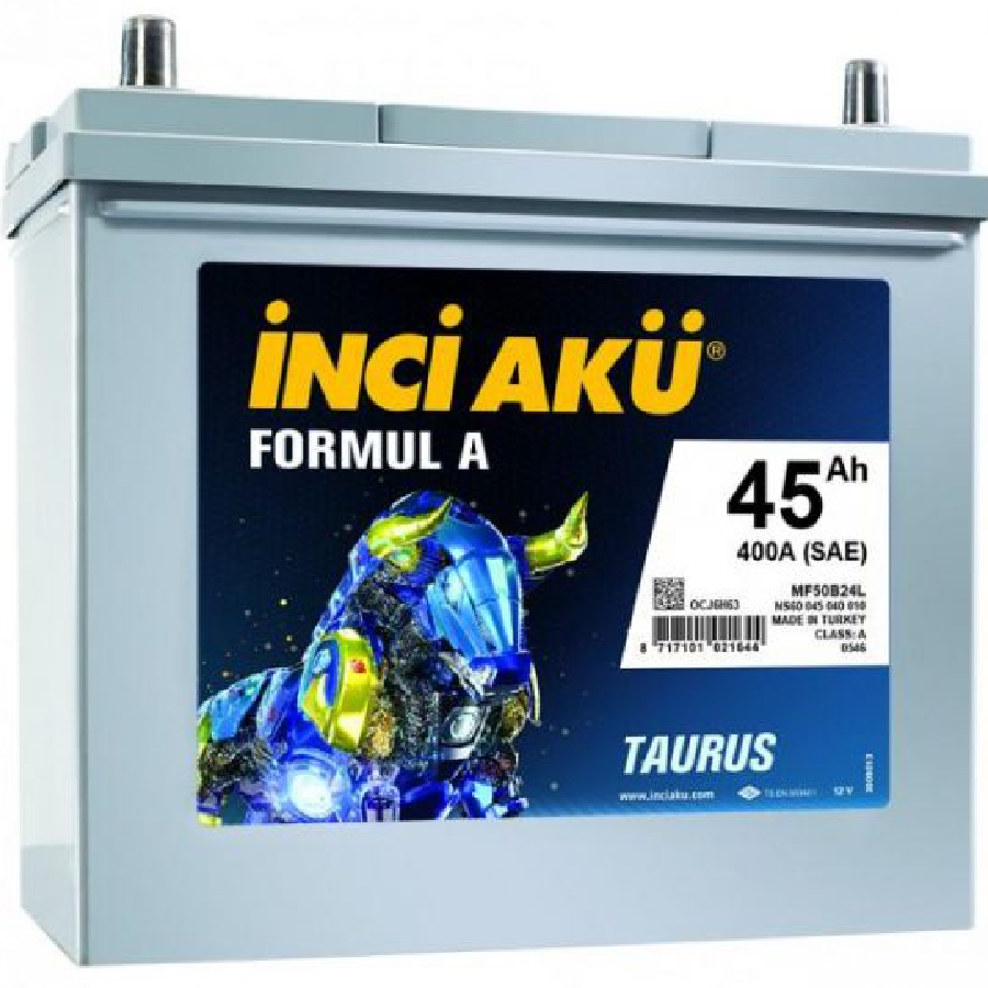 İNCİ AKÜ 45 Ah Asia FormulA R  1005338