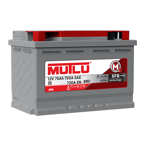 MUTLU 75 AH L3.75.072.A 12 V