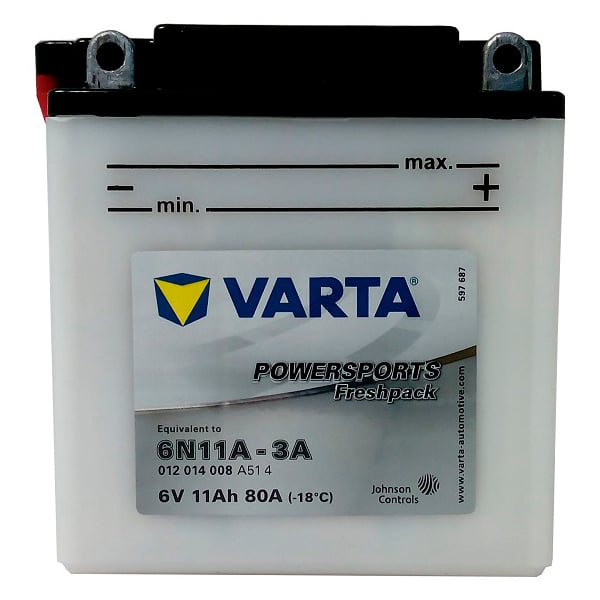 VARTA MOTO 11 AH 6N11A 3A
