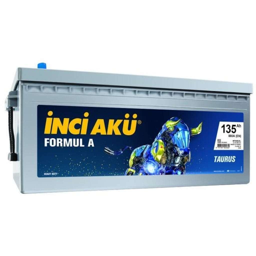 İNCİ AKÜ 135 Ah FormulA R  1006081