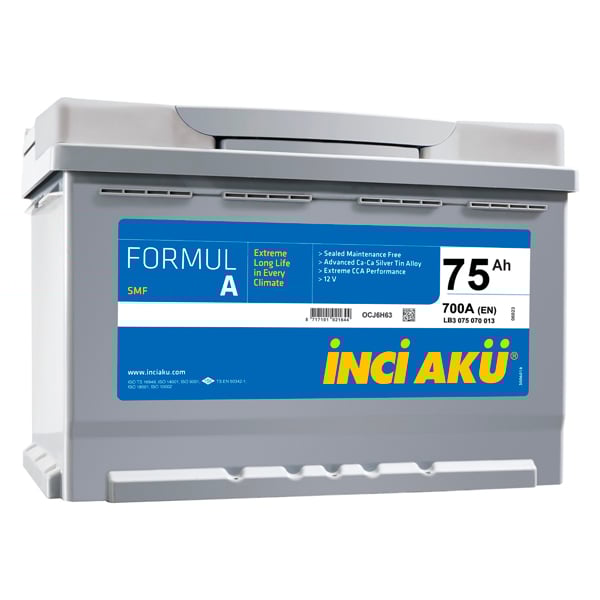 İNCİ AKÜ 48V 7 PZB 595 AH 540x970x650