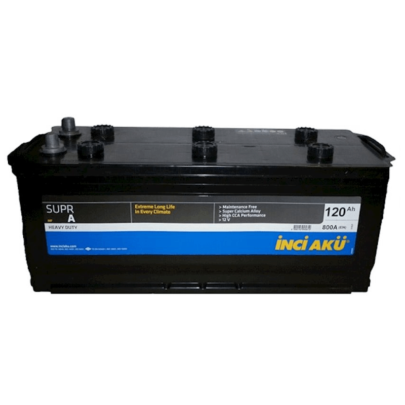 İNCİ AKÜ 120 Ah SuprA R  1002234
