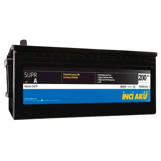 İNCİ AKÜ 200 Ah SuprA R  1000069