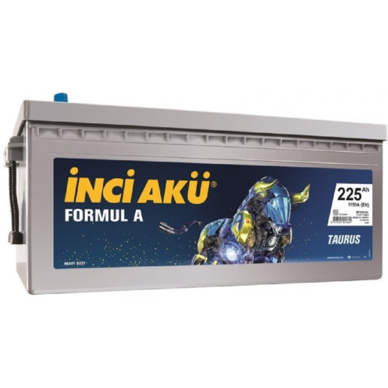İNCİ AKÜ 225 Ah FormulA R  1009206