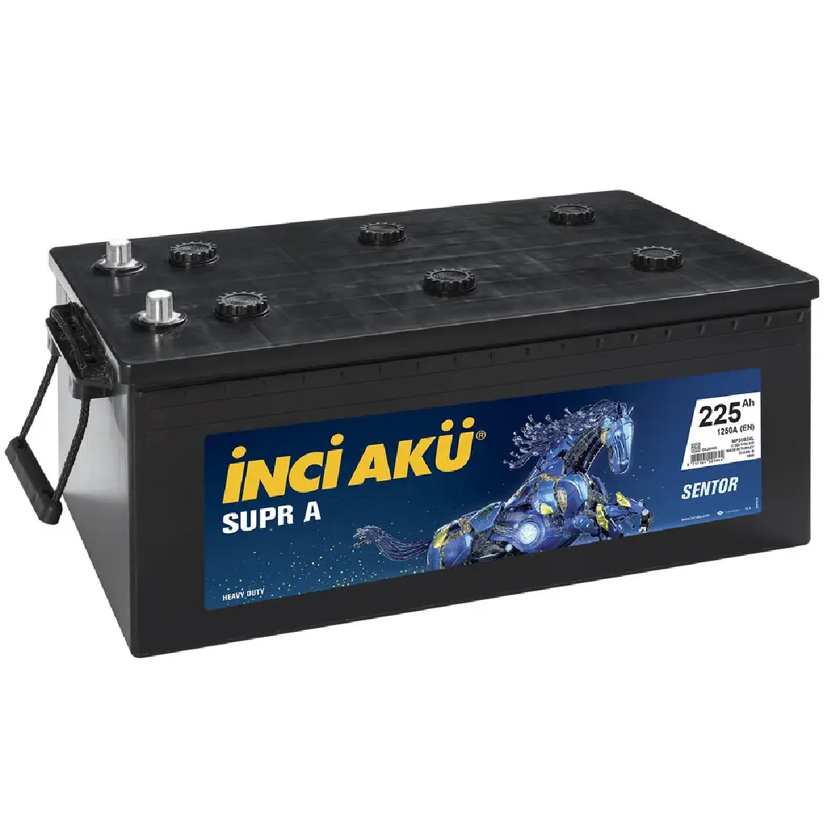 İNCİ AKÜ 225 Ah SuprA R  1001029