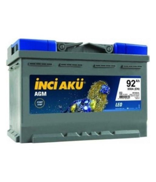 İNCİ AKÜ AGM  95  AH Kapalı sistem 1013383 R