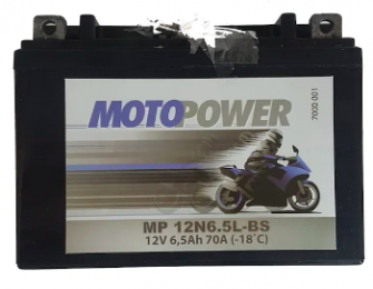 MOTOPOWER 12 AH 12V MPX 12 BS