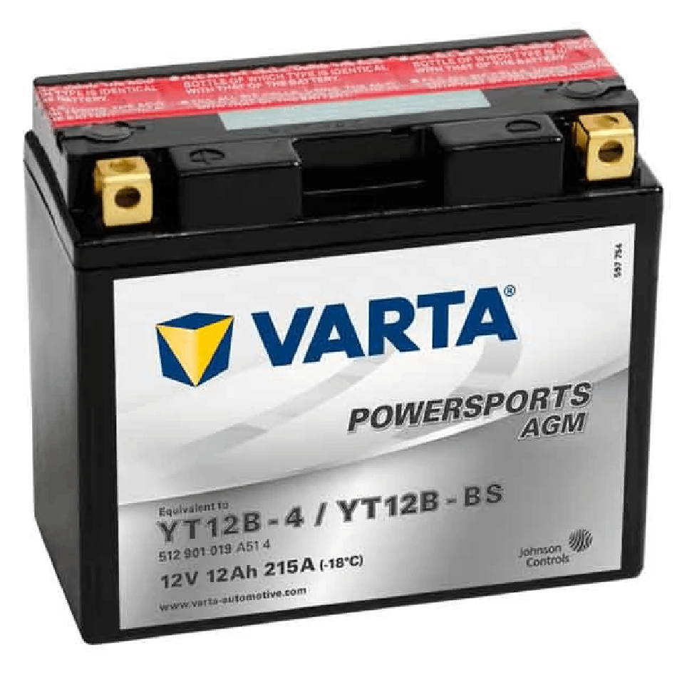 VARTA MOTO 12 AH 12 V YT12B BS