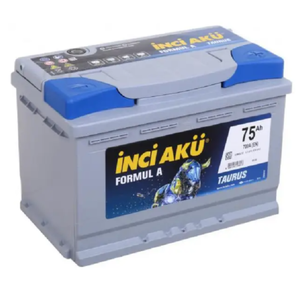 İNCİ AKÜ 75 Ah FormulA L  1006014