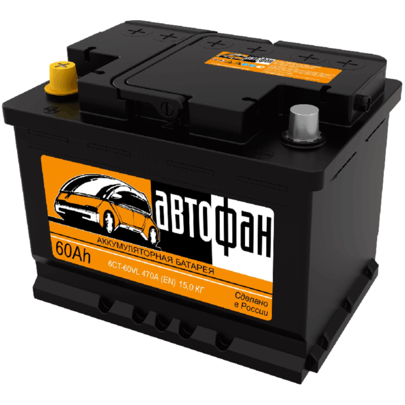 AVTOFAN 60 AH  EURO R