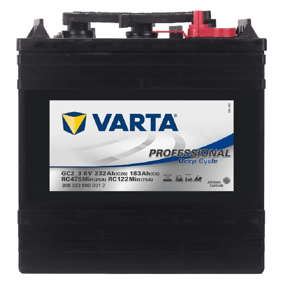 VARTA Golf 6V 232 AH GC2 3 Deep Cycle