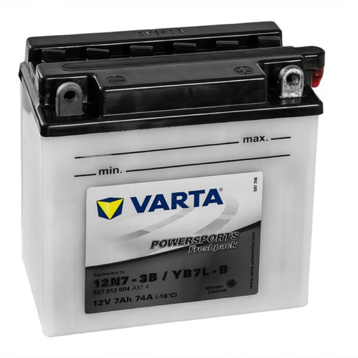 VARTA MOTO 7 AH 12V YB7L B