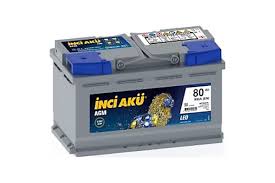 İNCİ AKÜ AGM 80 Ah R  1013898